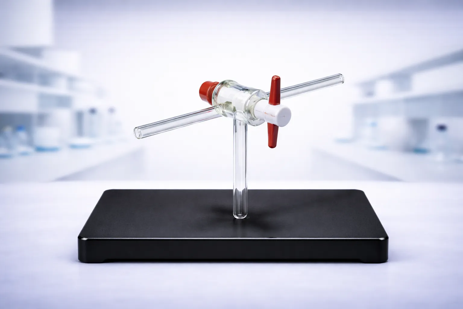 T Bore Stopcock for Laboratory